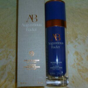 Empty Augustinus Bader The Rich Cream 1.7 oz bottle with box FOR STAGING Prop